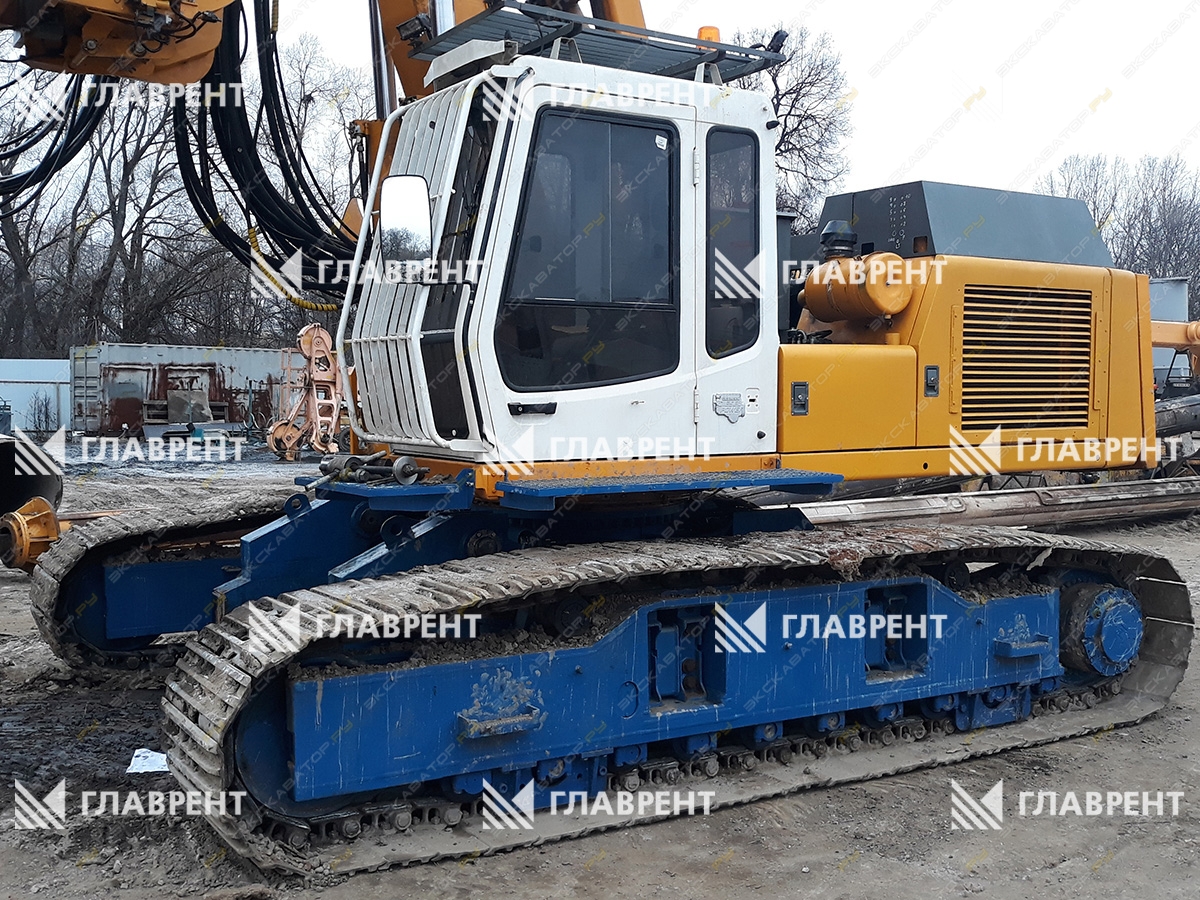 Фото 30 — Процесс бурения свай на строительной площадке с использованием Bauer BG24