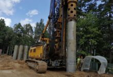 Photo of Применение техники Bauer для бурения свай в условиях ограниченного пространства.